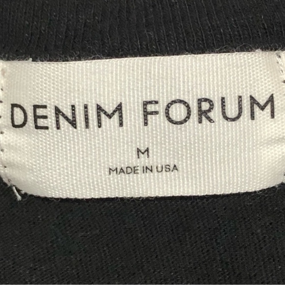 Denim Forum Black Muscle Tank - Picture 4 of 8